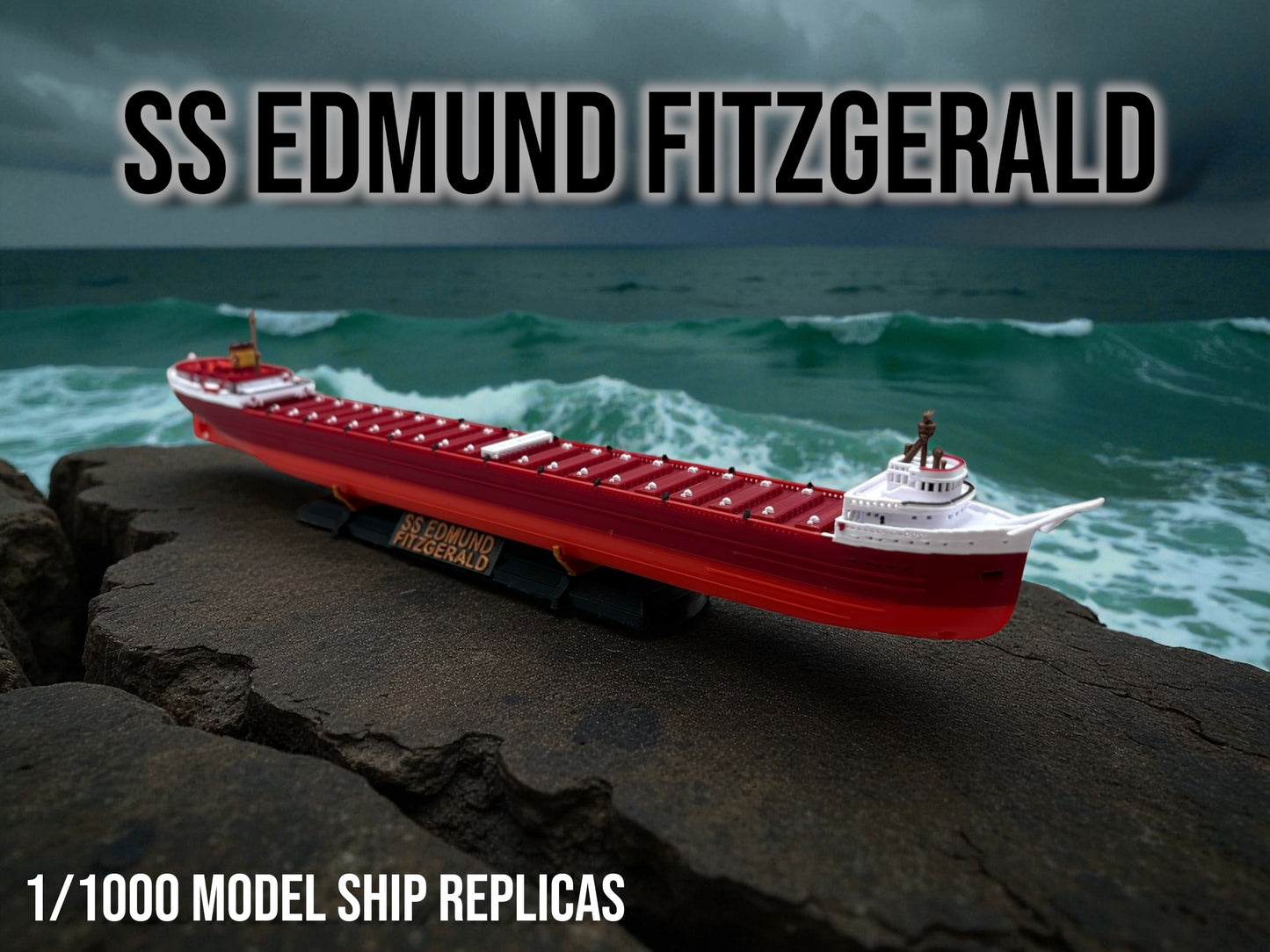 12" SS Edmund Fitzgerald Replica