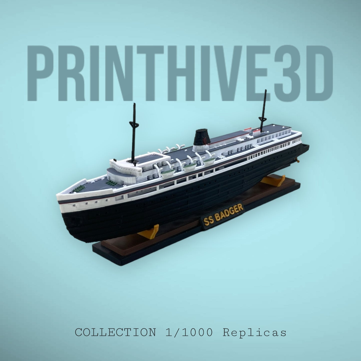 Detailed SS Badger Replica