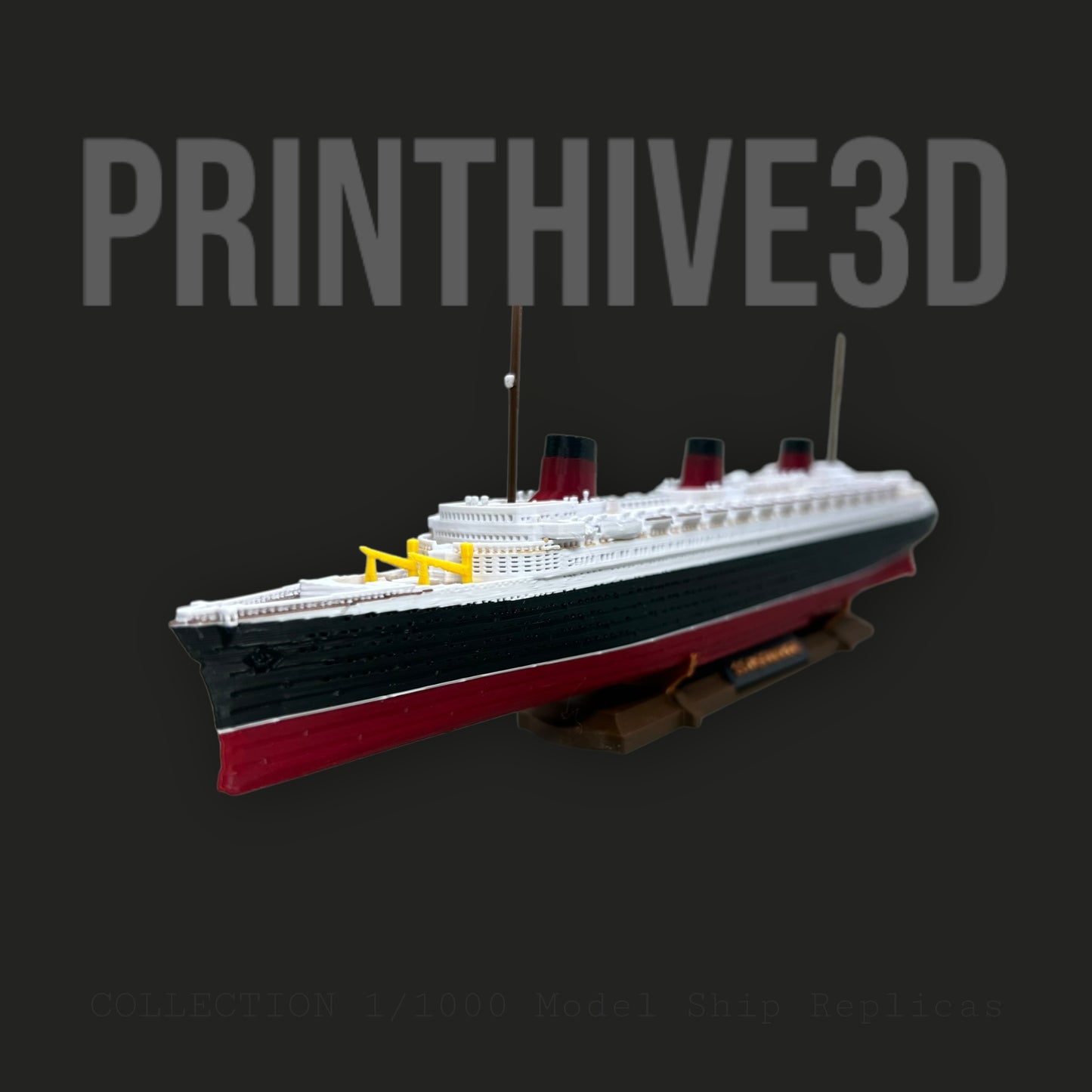 12" SS Normandie Replica