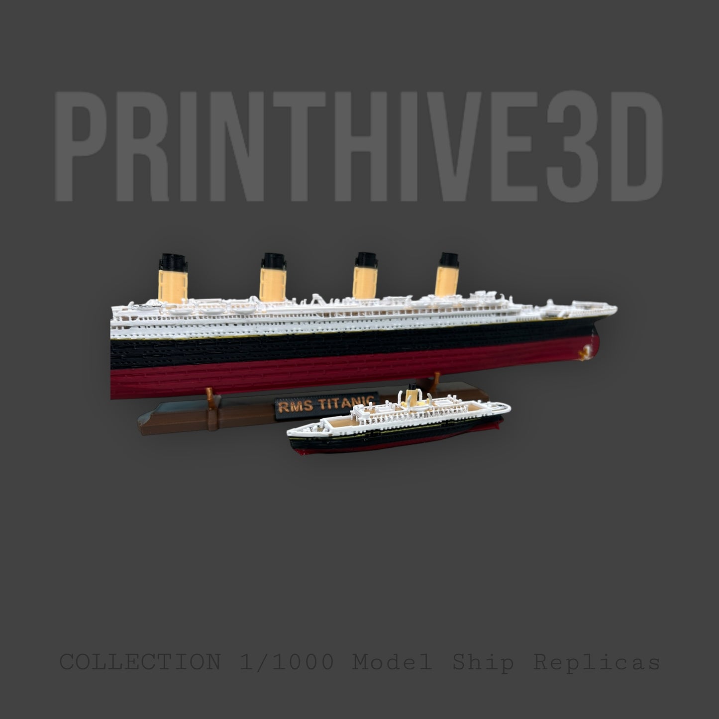 12” RMS Titanic Replica With Iceberg