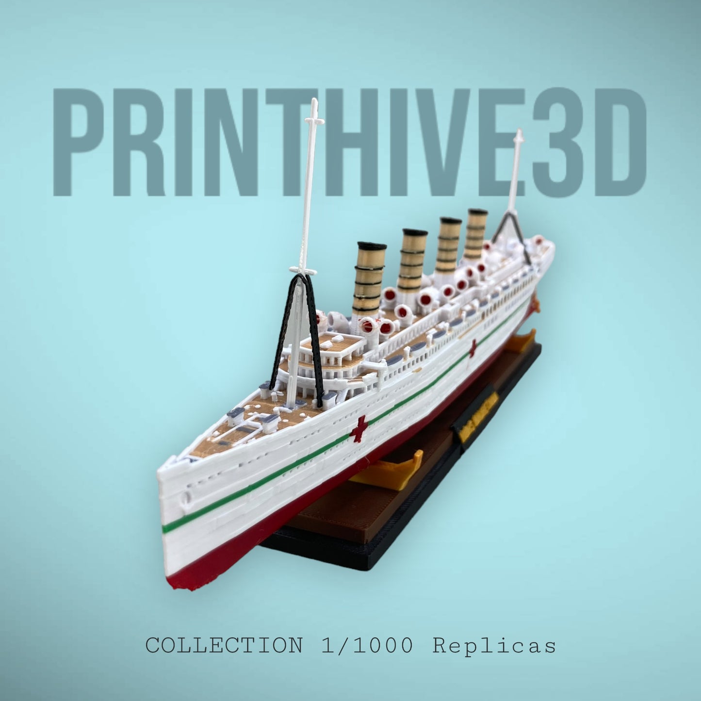 12" HMHS Mauretania Replica
