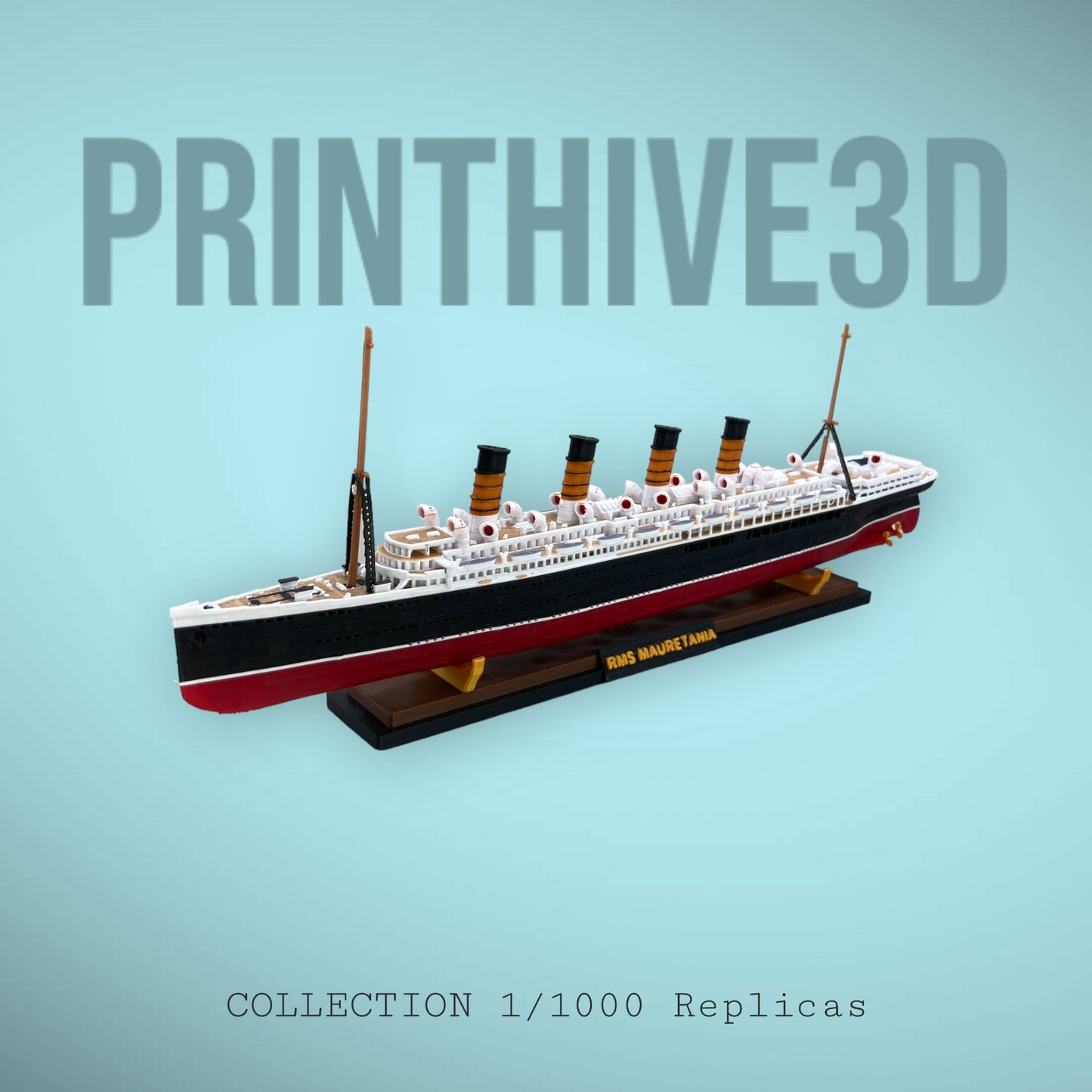 12" RMS Mauretania Replica