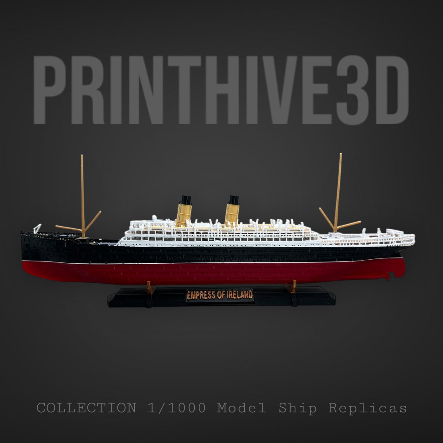 RMS Empress of Ireland Replica 1908 Livery