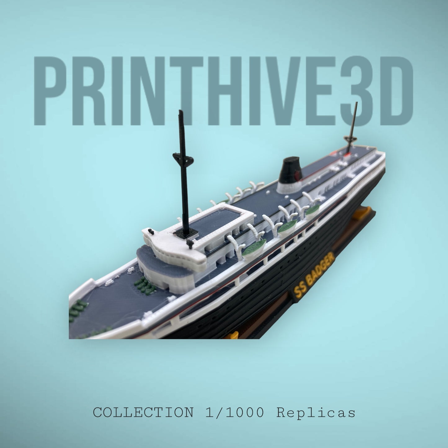 Detailed SS Badger Replica