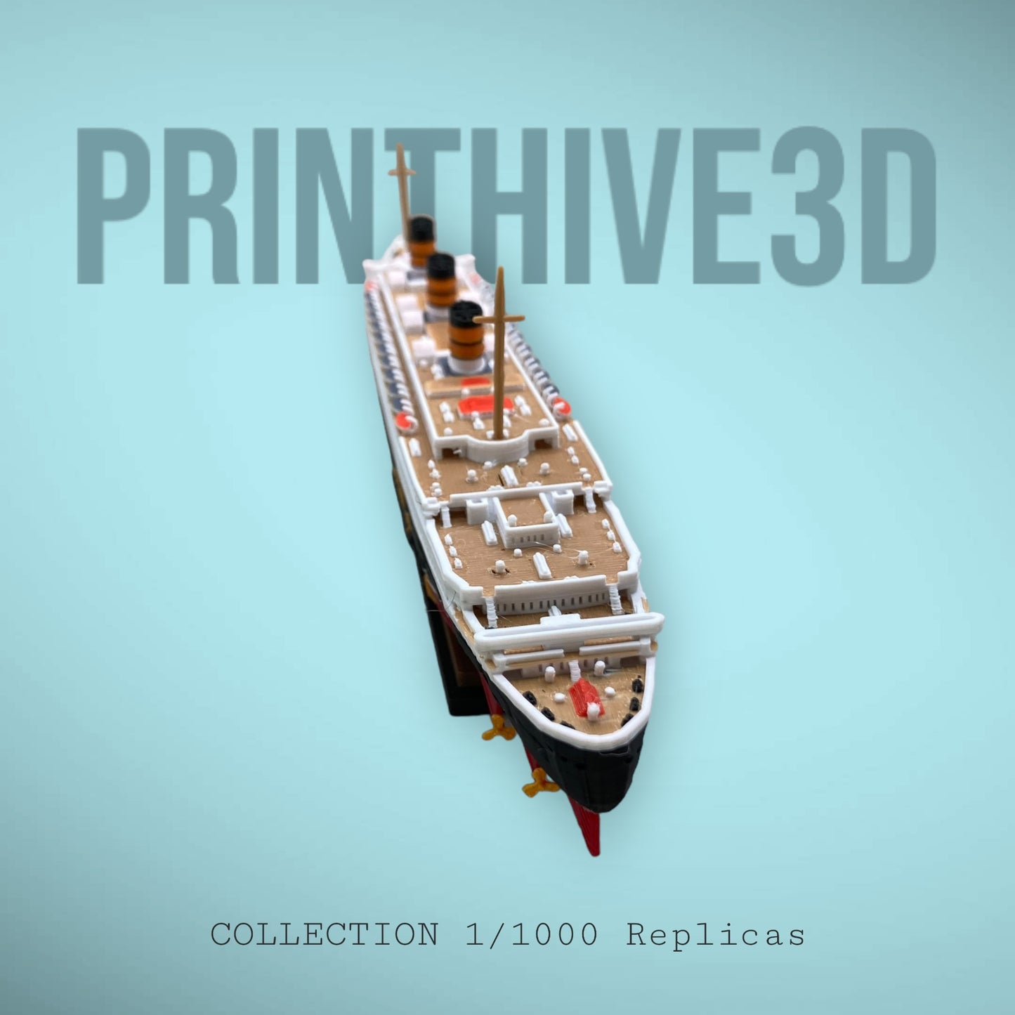 12" RMS Queen Mary Replica