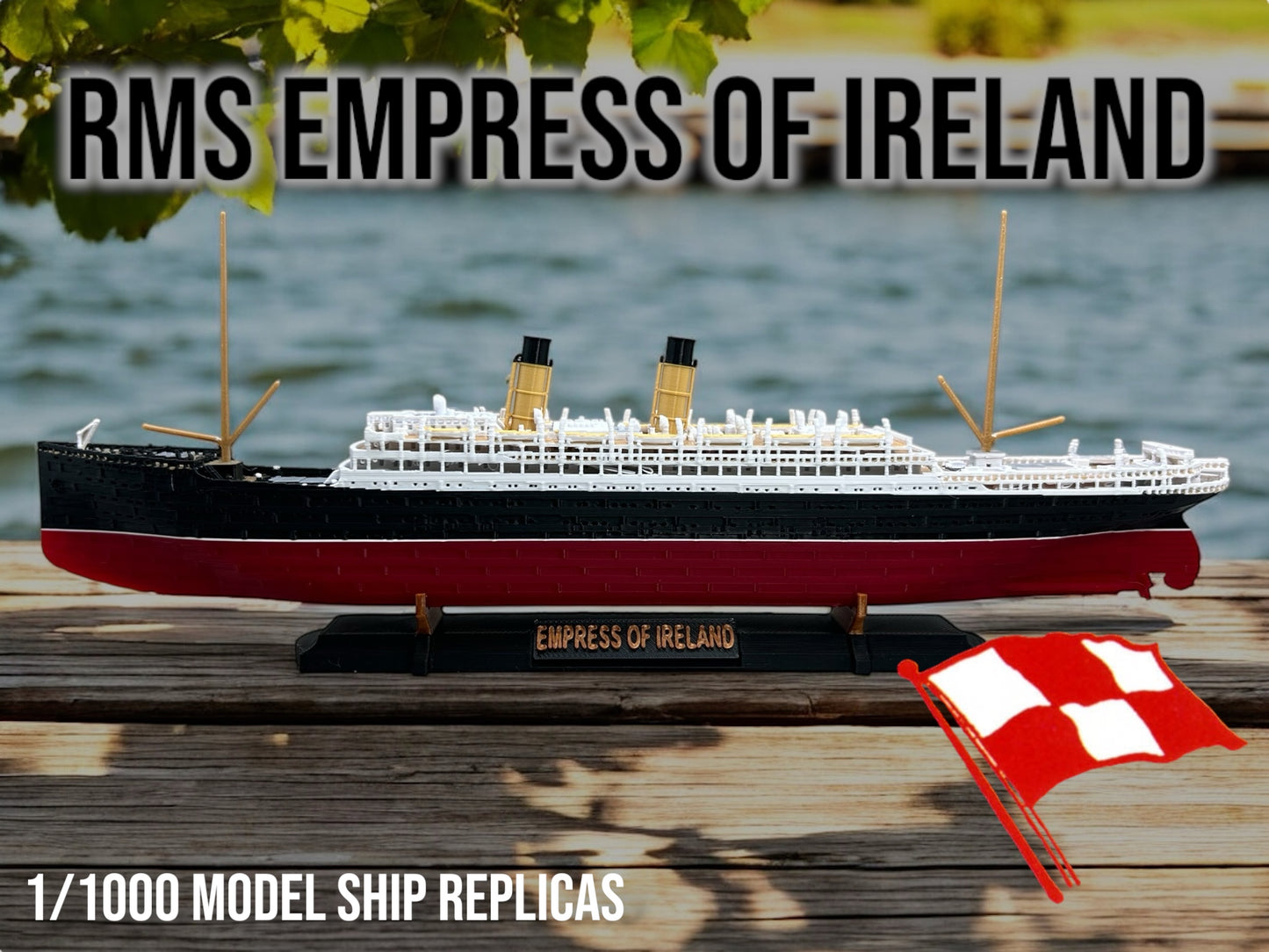 RMS Empress of Ireland Replica 1908 Livery