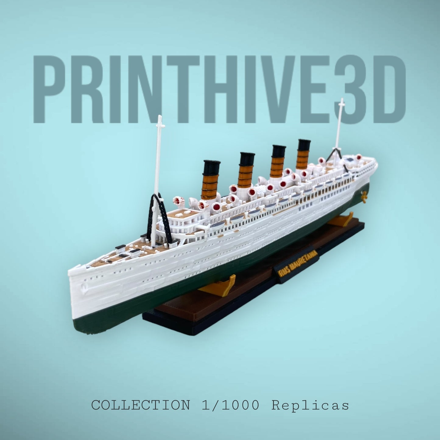 12" RMS Mauretania Replica 1933 Edition