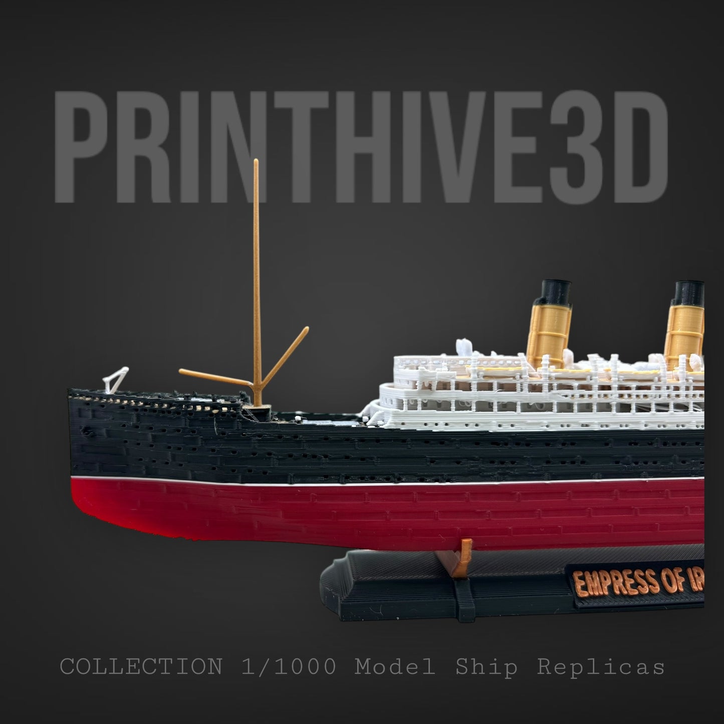 RMS Empress of Ireland Replica 1908 Livery