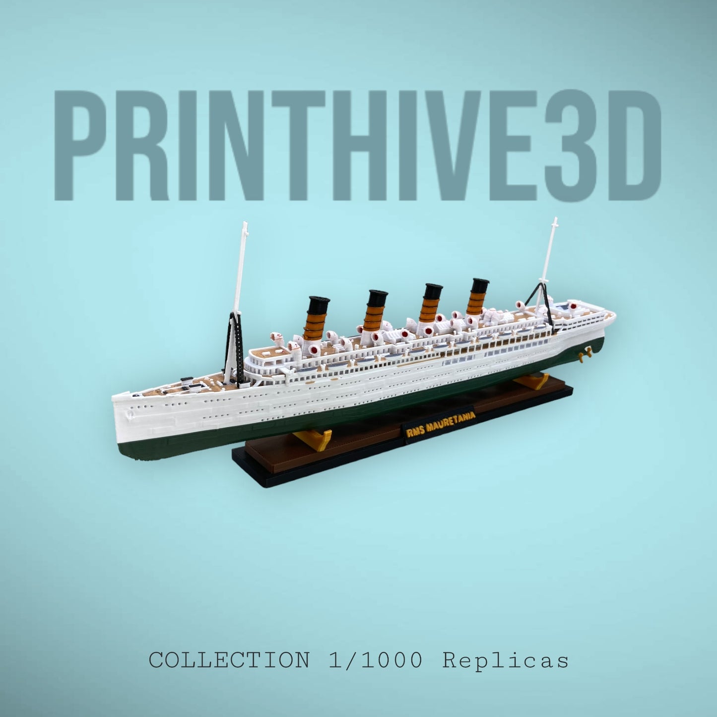 12" RMS Mauretania Replica 1933 Edition