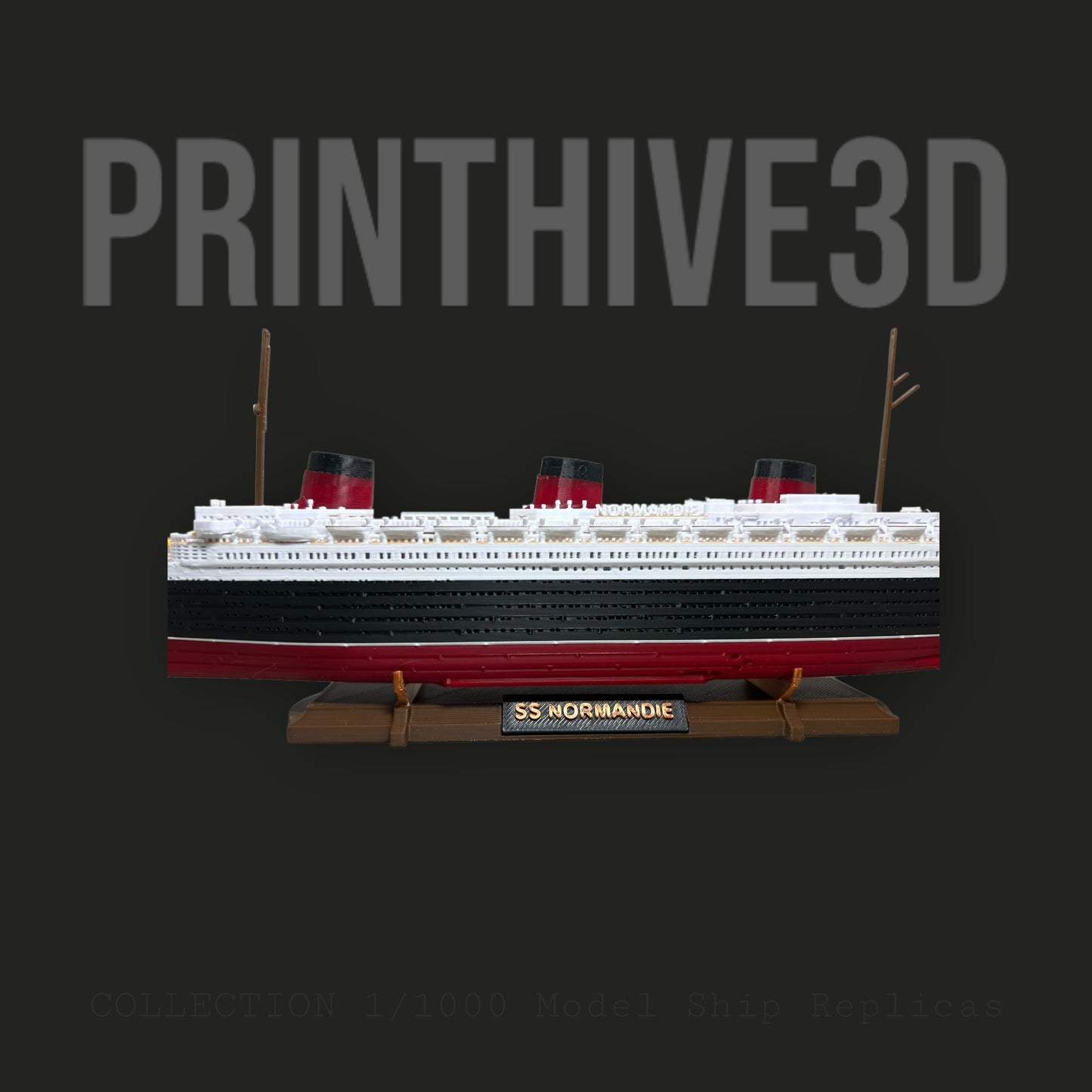 12" SS Normandie Replica