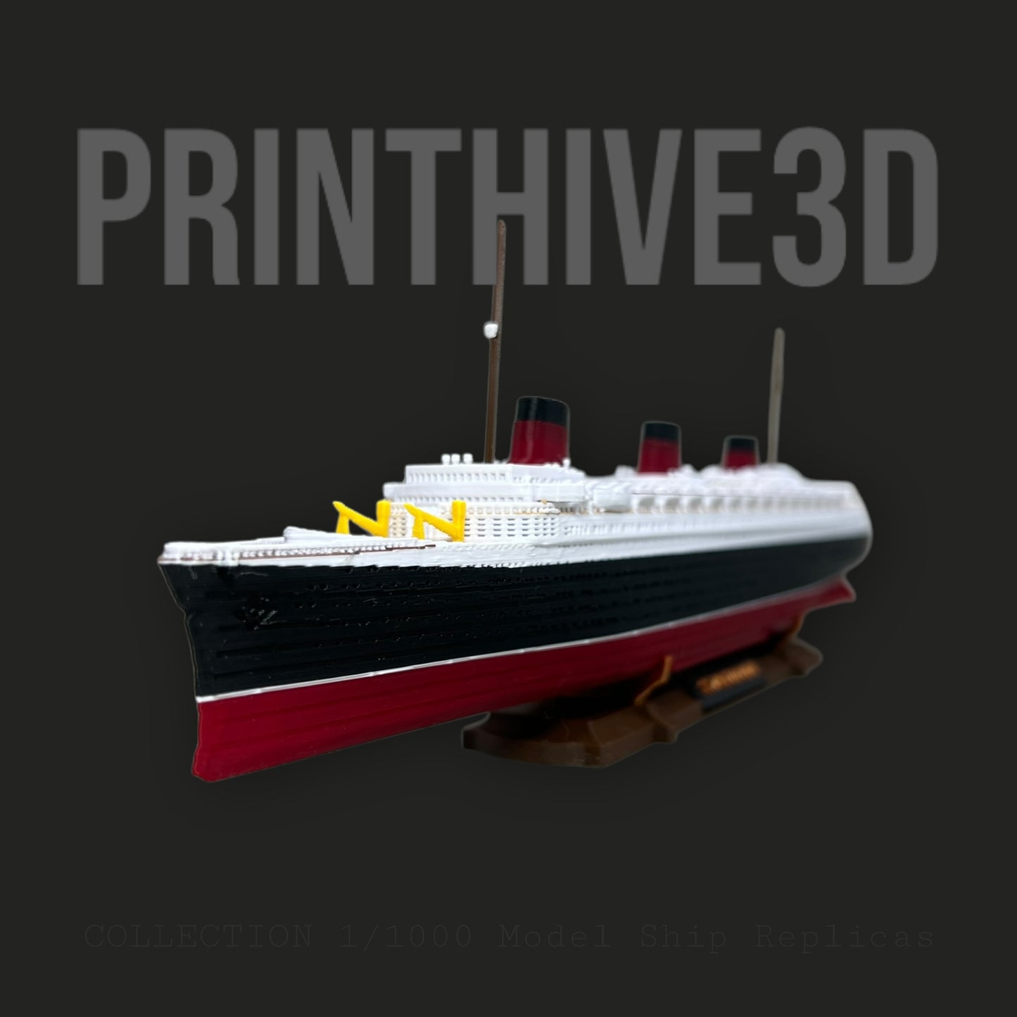 12" SS Normandie Replica