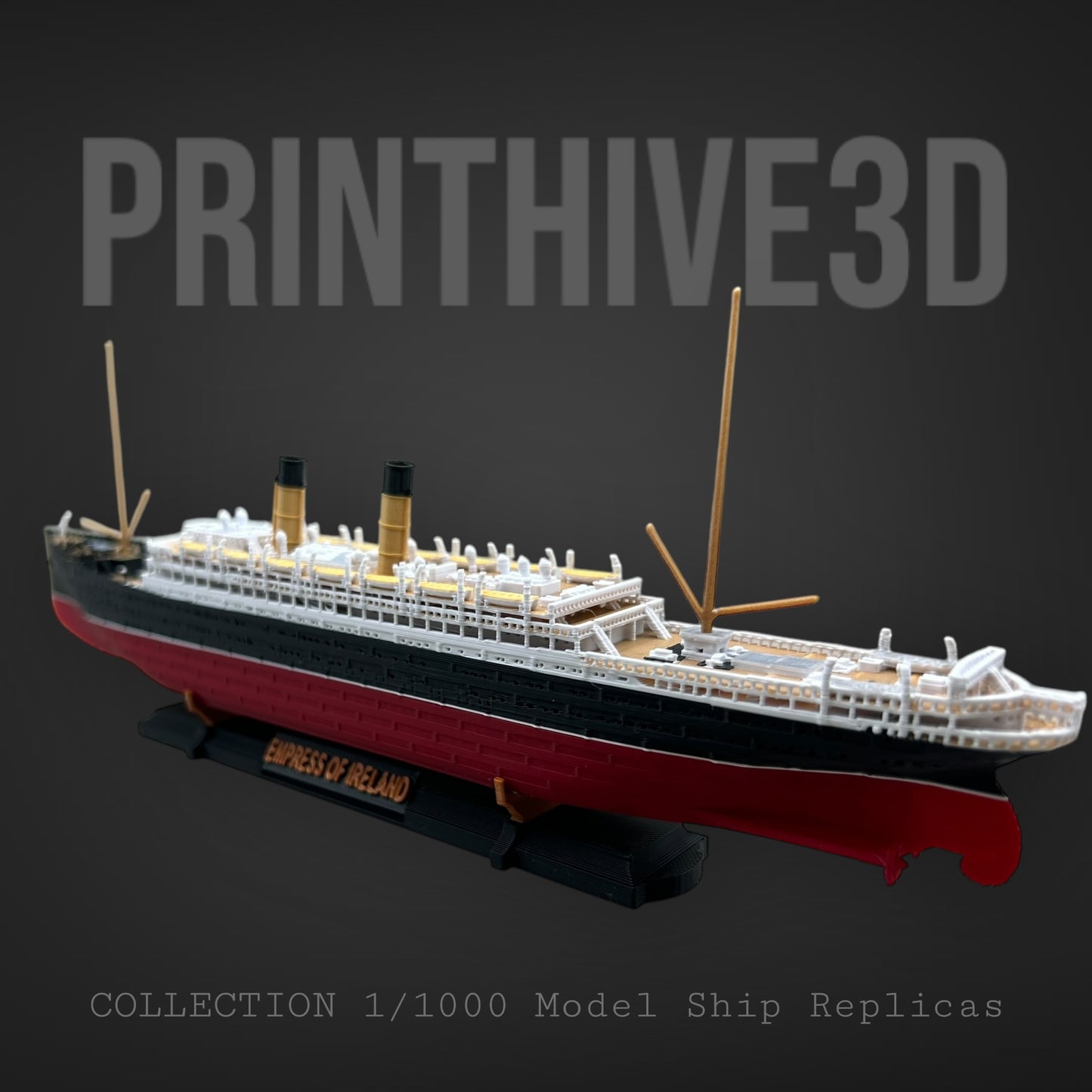 RMS Empress of Ireland Replica 1908 Livery