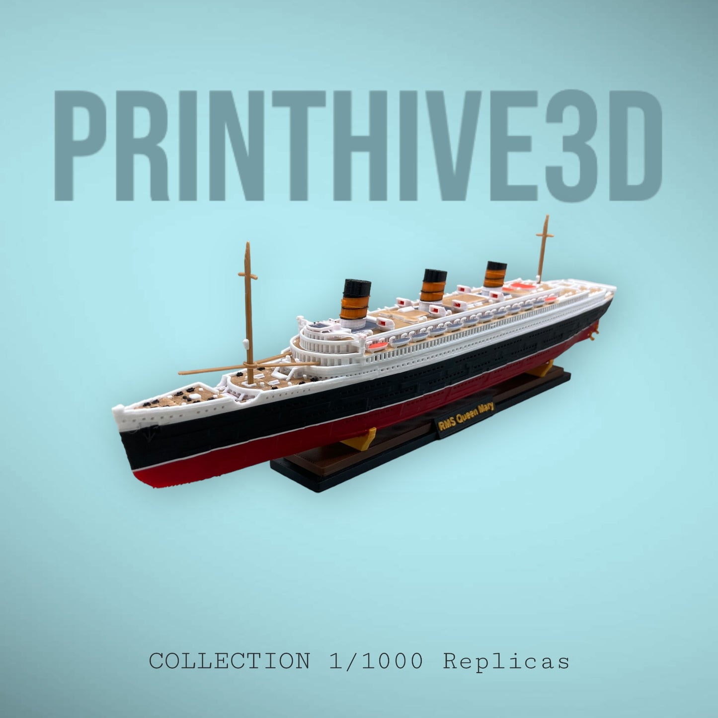 12" RMS Queen Mary Replica