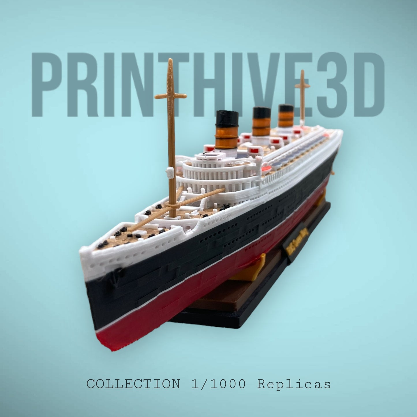 12" RMS Queen Mary Replica