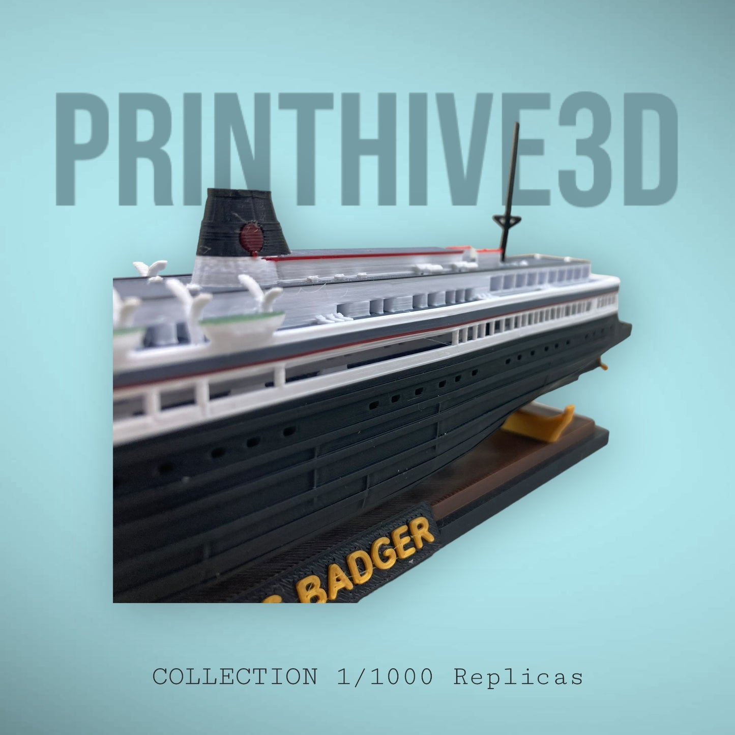 Detailed SS Badger Replica