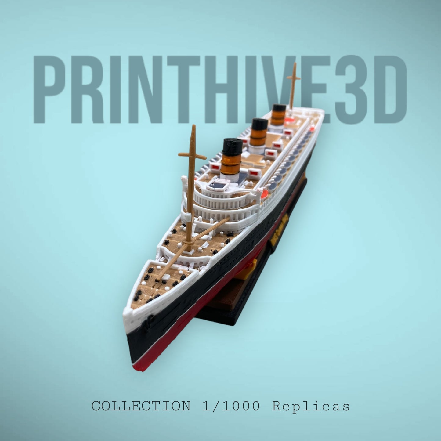 12" RMS Queen Mary Replica