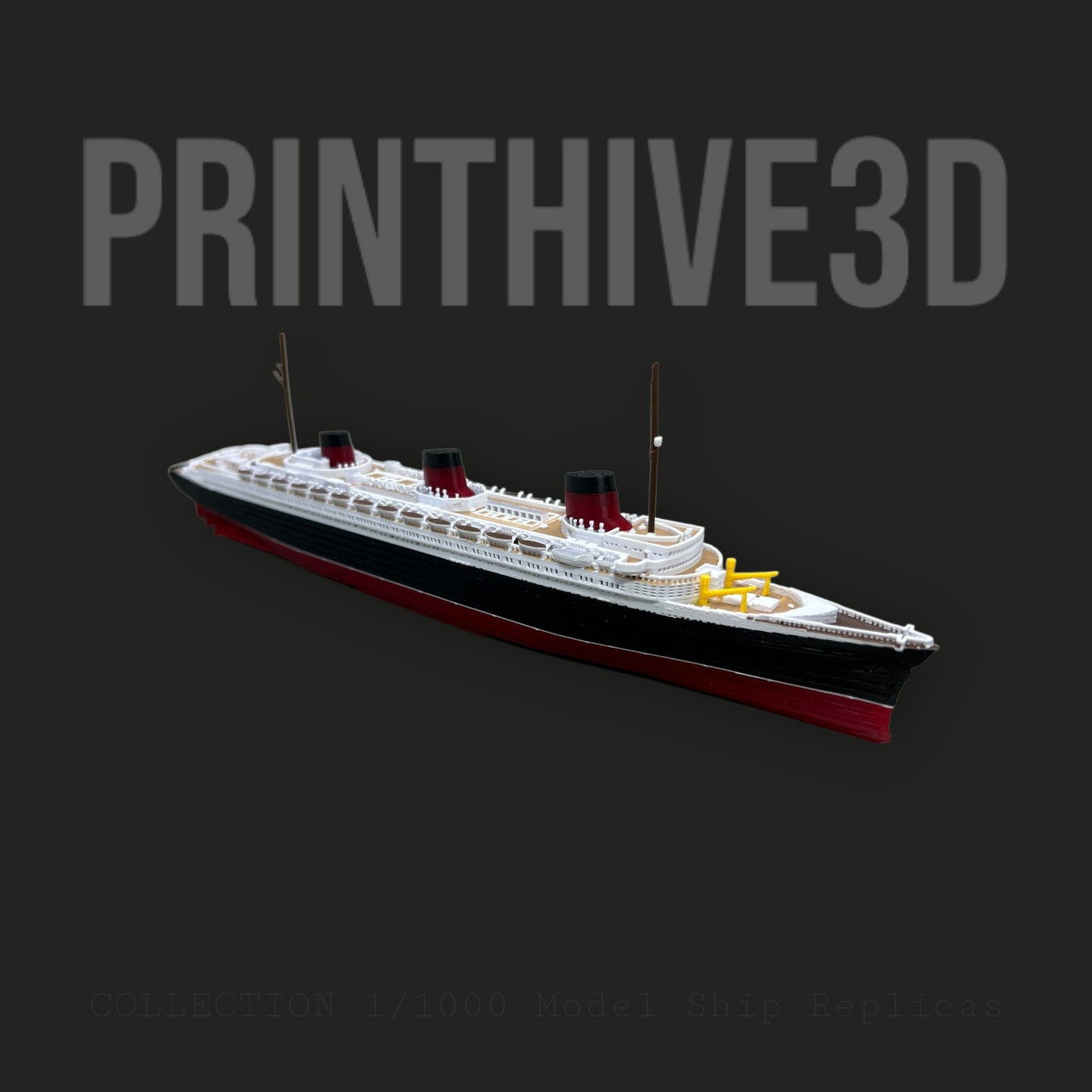 12" SS Normandie Replica