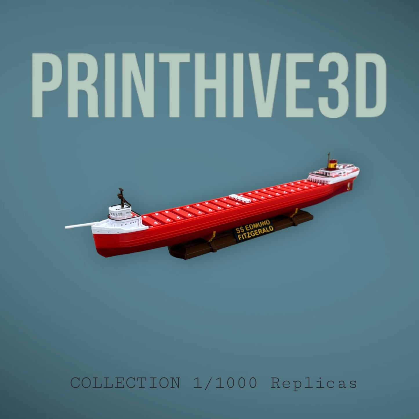 12" SS Edmund Fitzgerald Replica