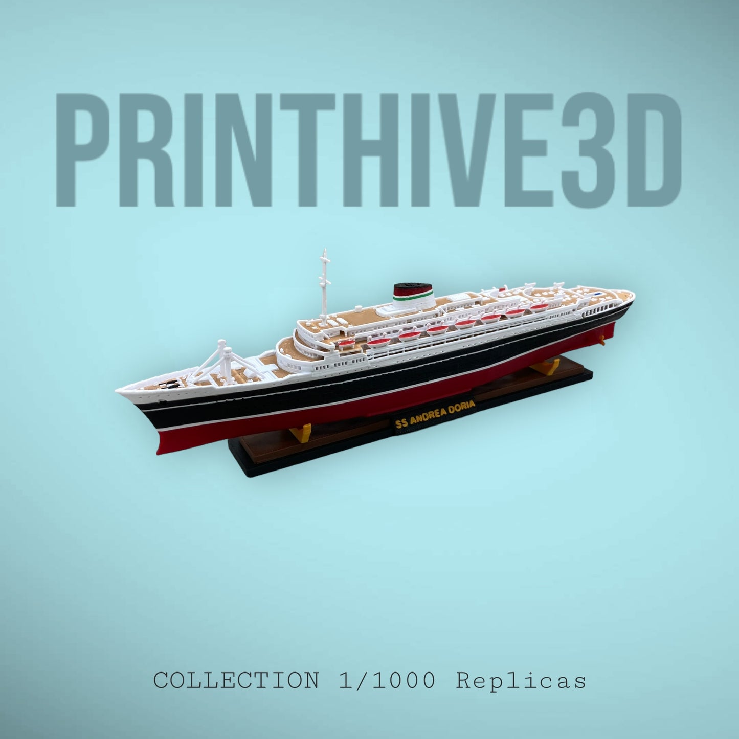 Detailed SS Andrea Doria Replica