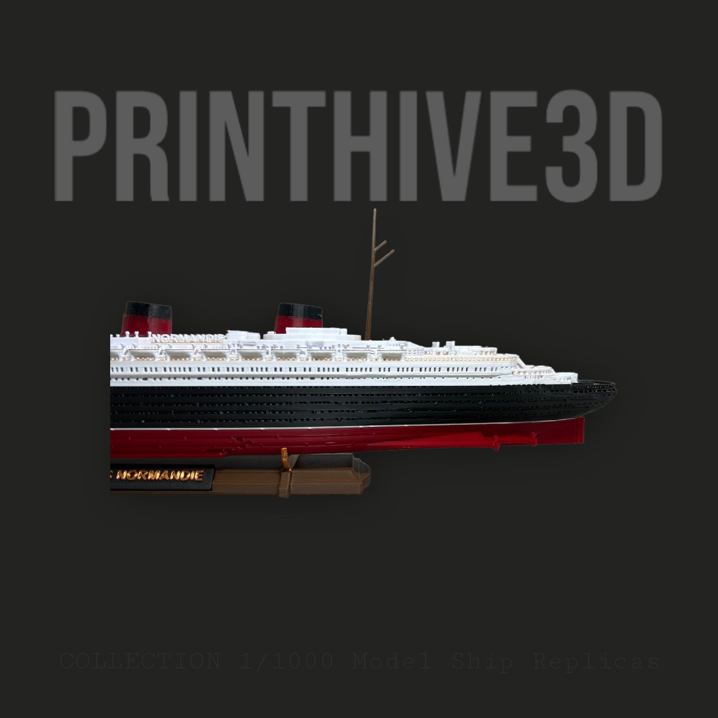 12" SS Normandie Replica