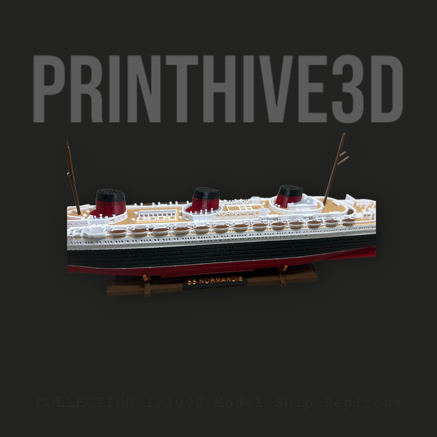 12" SS Normandie Replica