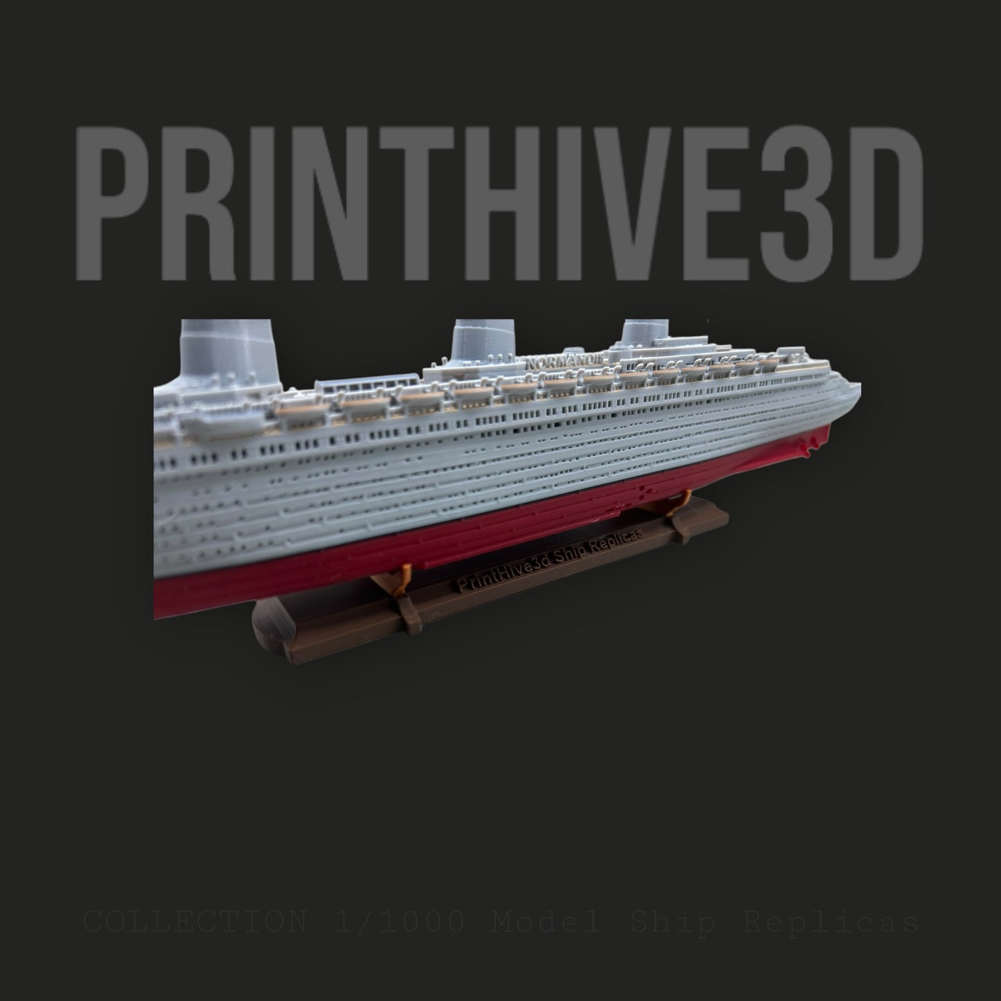 12" SS Normandie Replica War Livery