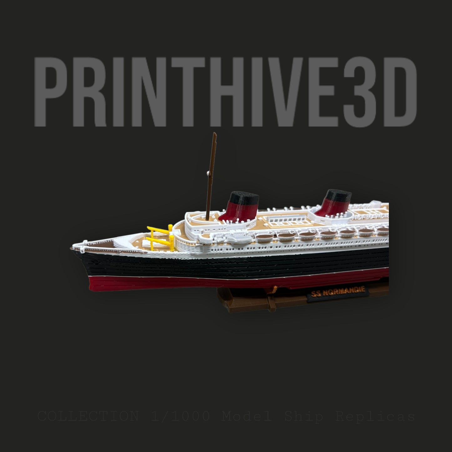 12" SS Normandie Replica
