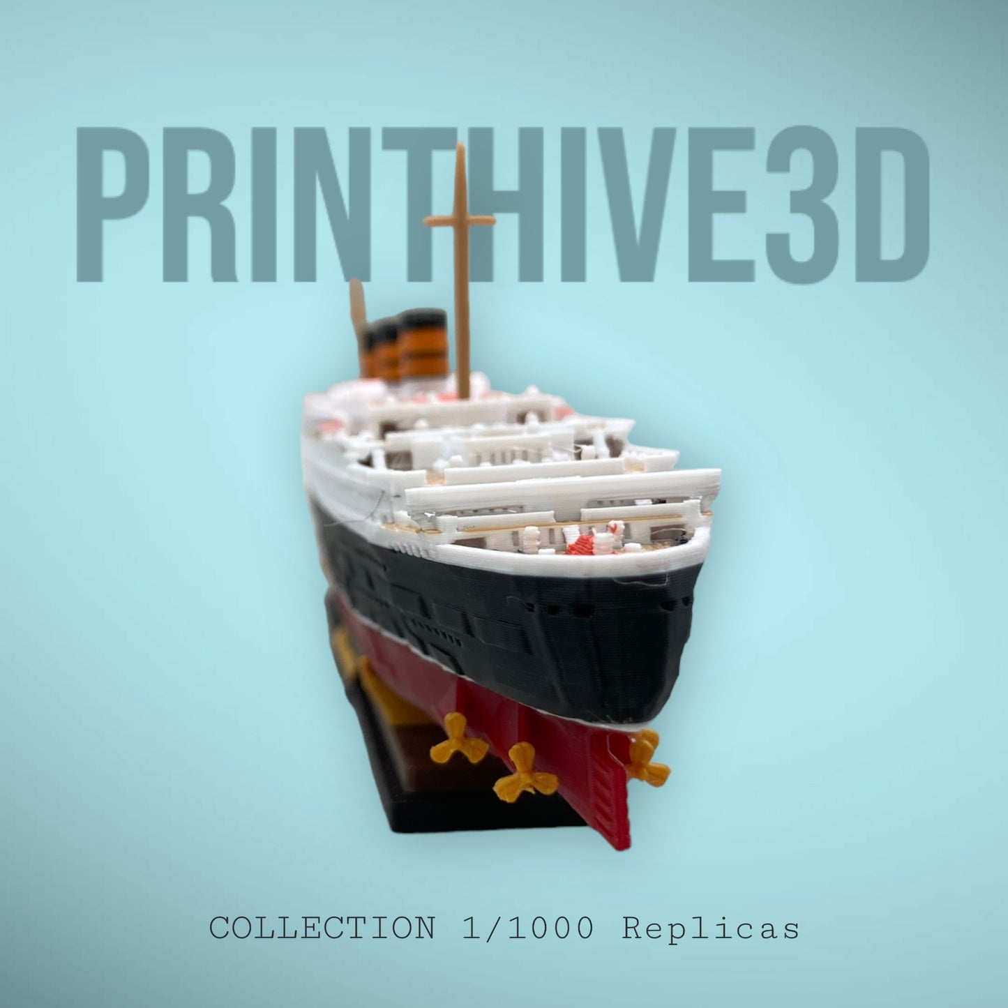 12" RMS Queen Mary Replica