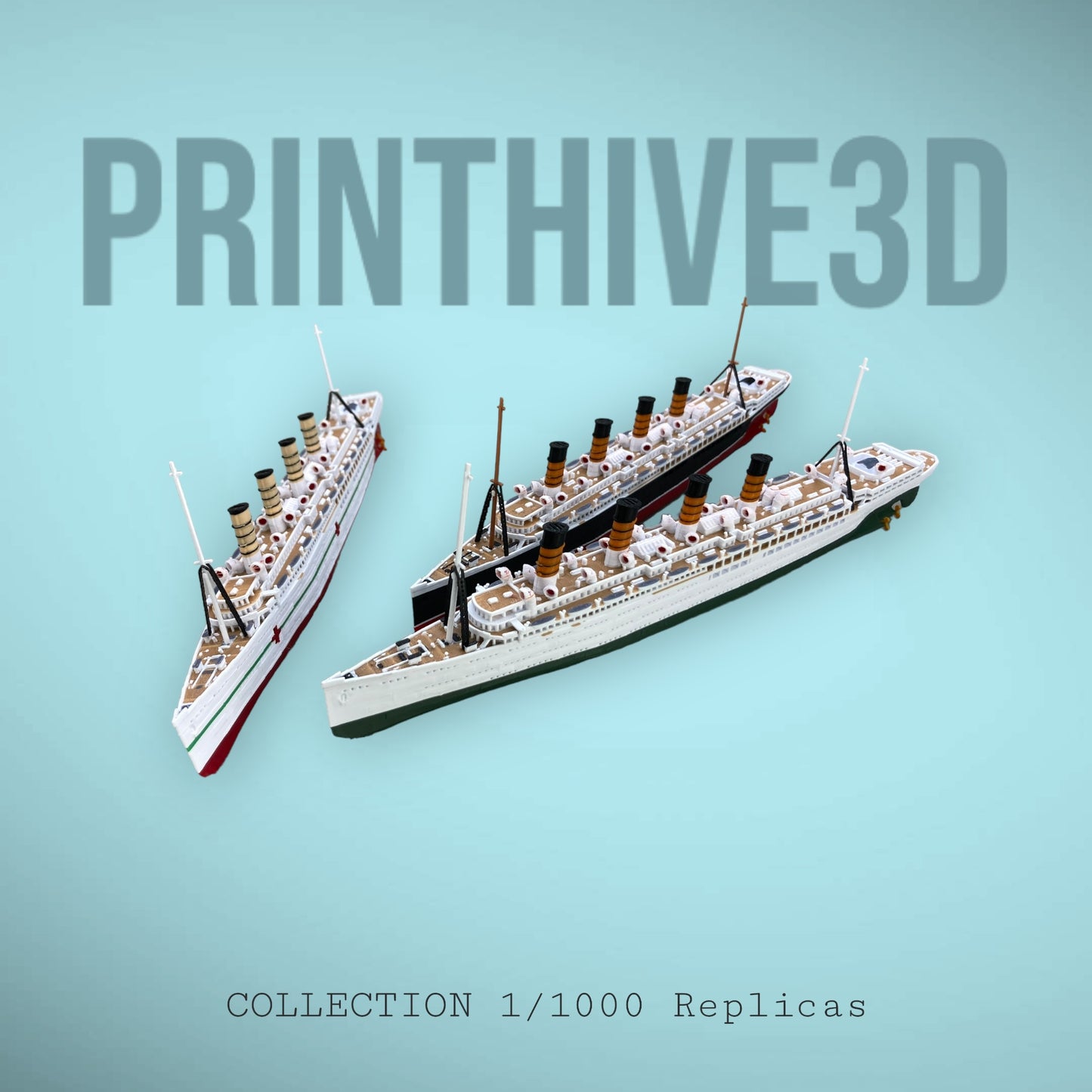 12" RMS Mauretania Replica 1933 Edition