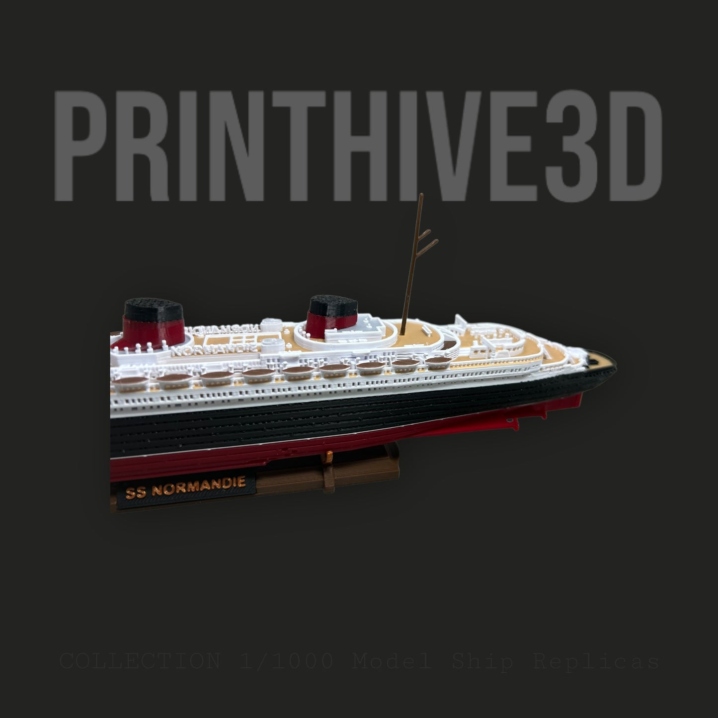 12" SS Normandie Replica