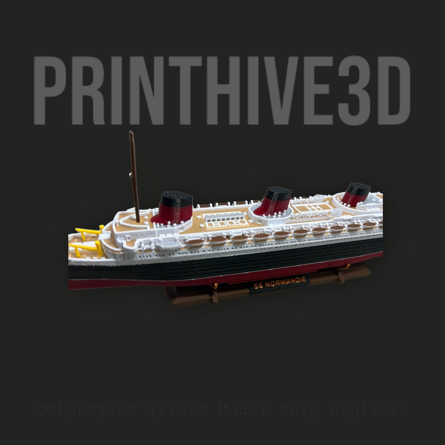 12" SS Normandie Replica