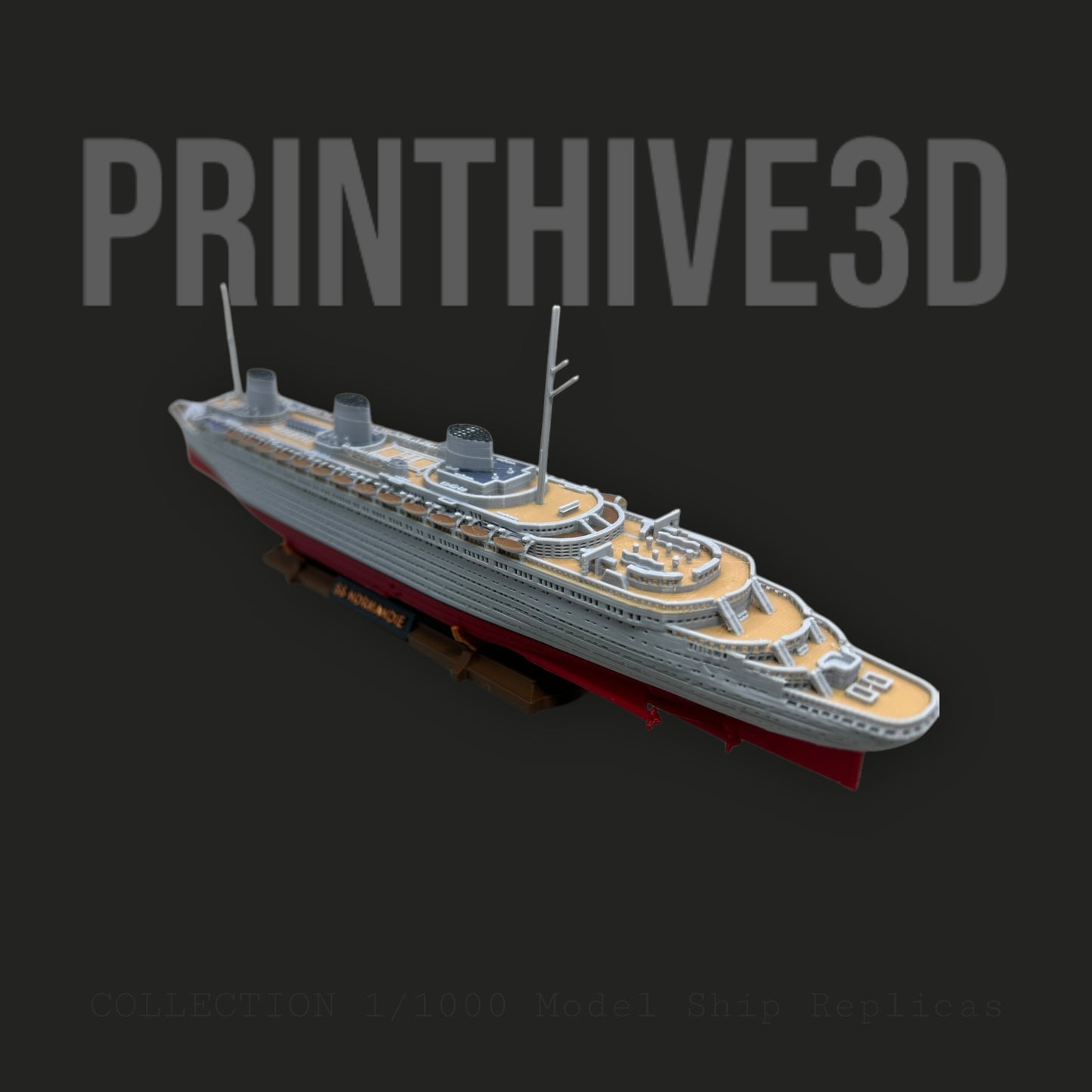 12" SS Normandie Replica War Livery