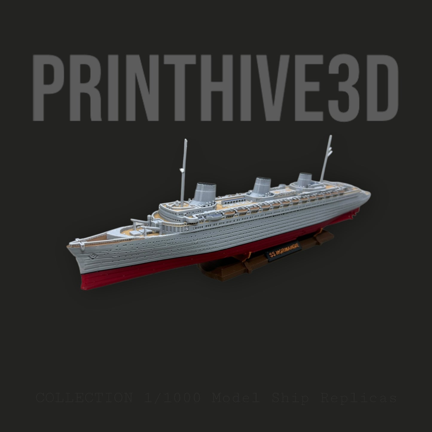 12" SS Normandie Replica War Livery