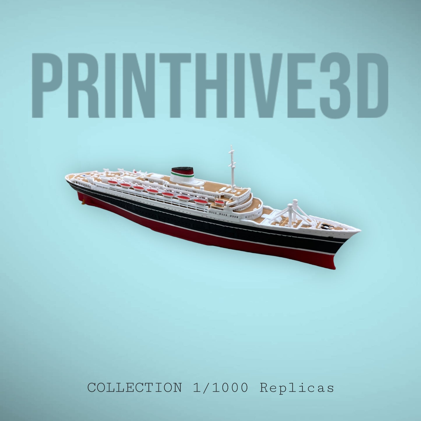 Detailed SS Andrea Doria Replica