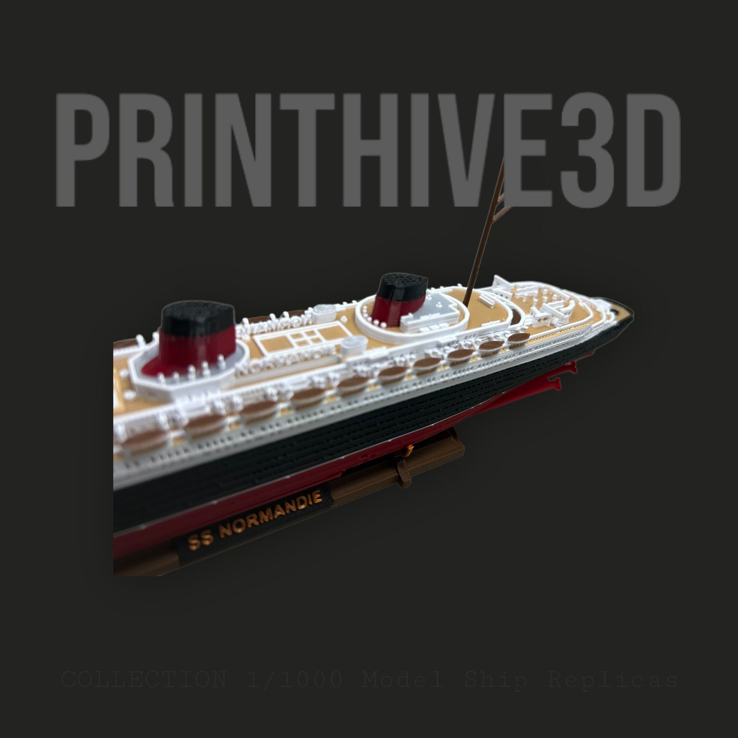 12" SS Normandie Replica