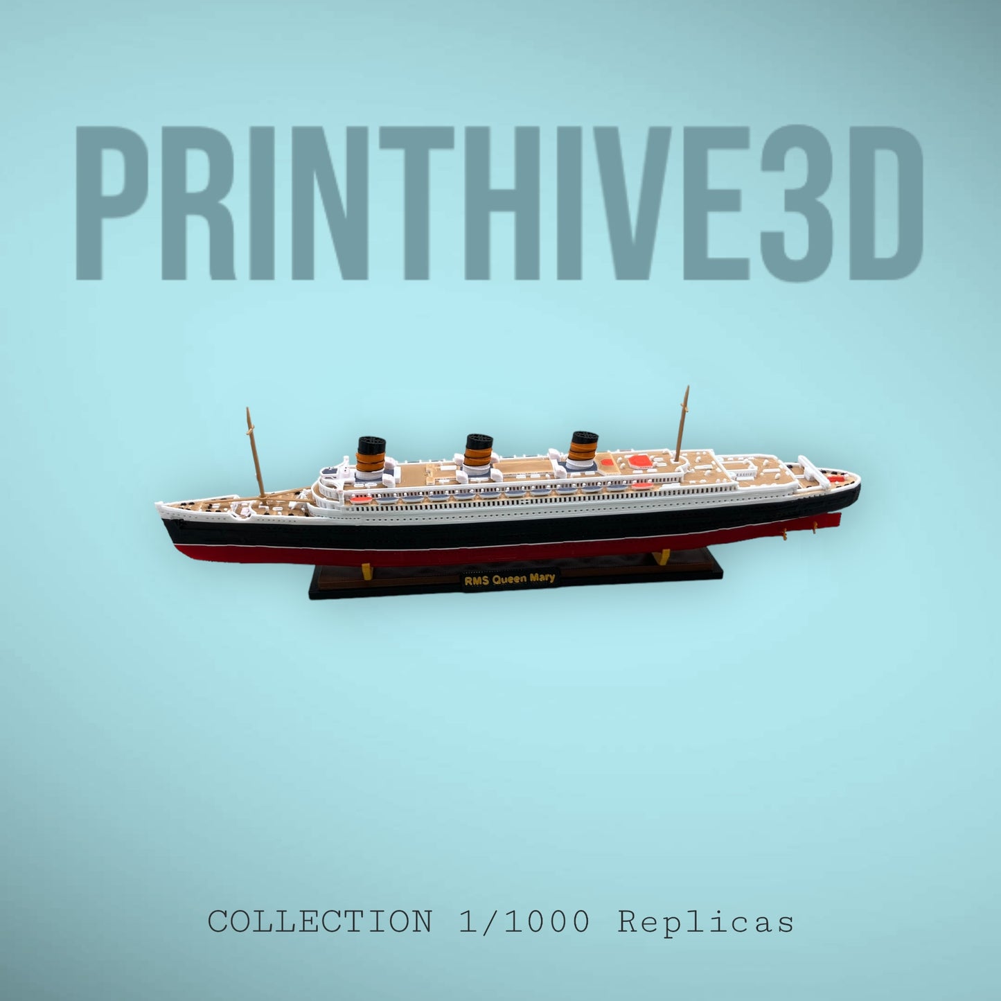12" RMS Queen Mary Replica