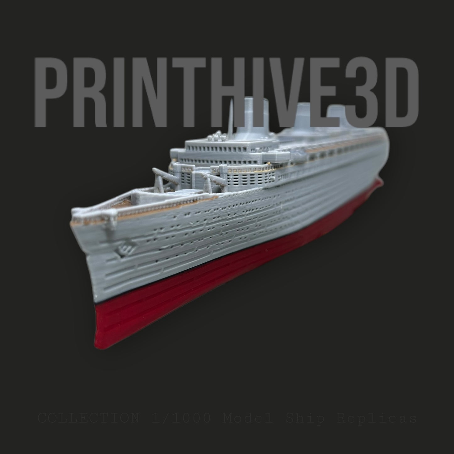 12" SS Normandie Replica War Livery
