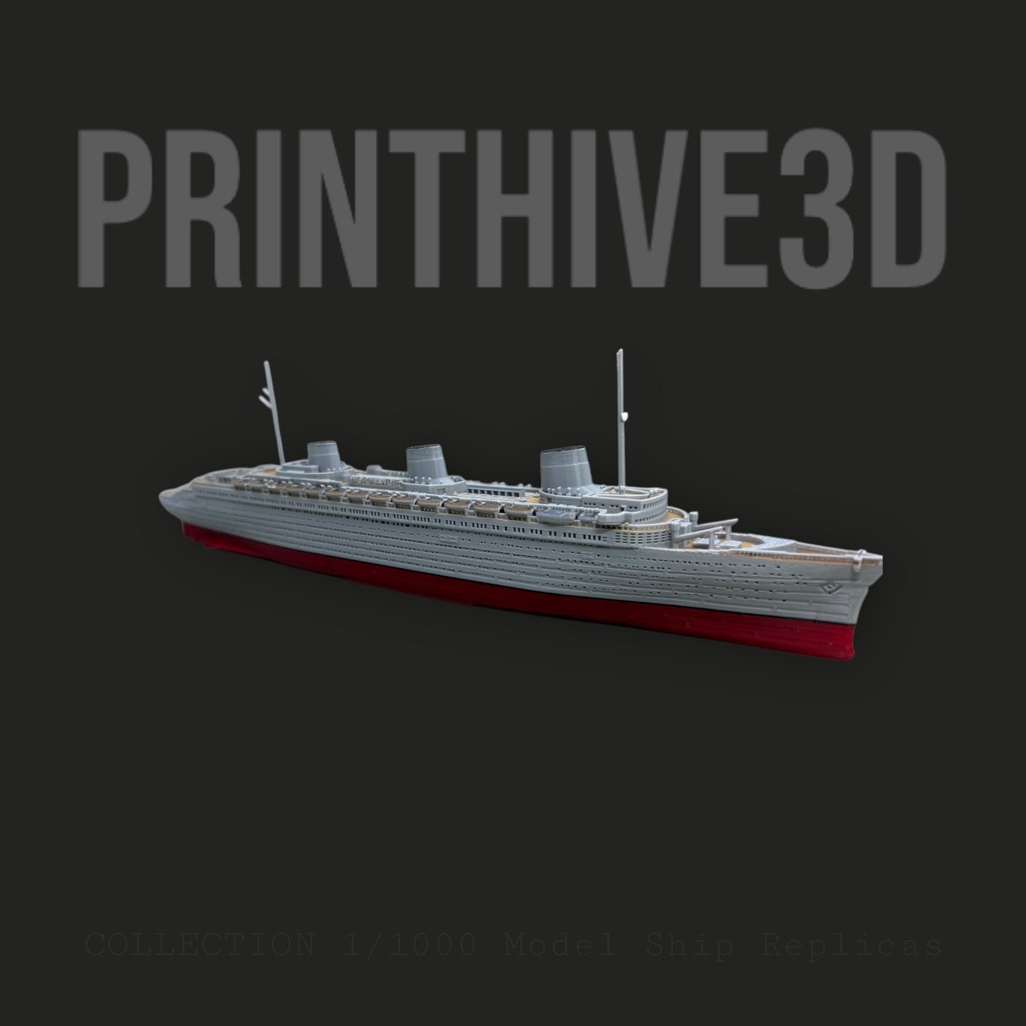 12" SS Normandie Replica War Livery