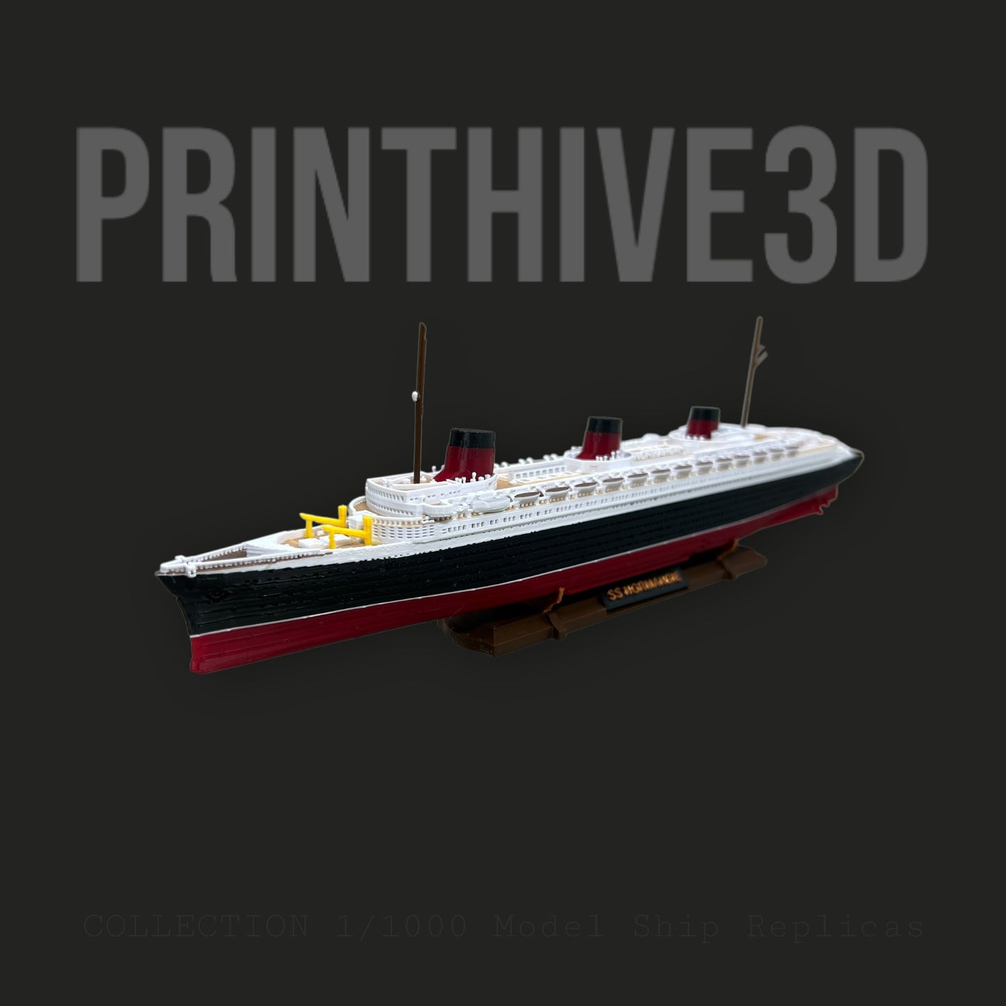 12" SS Normandie Replica