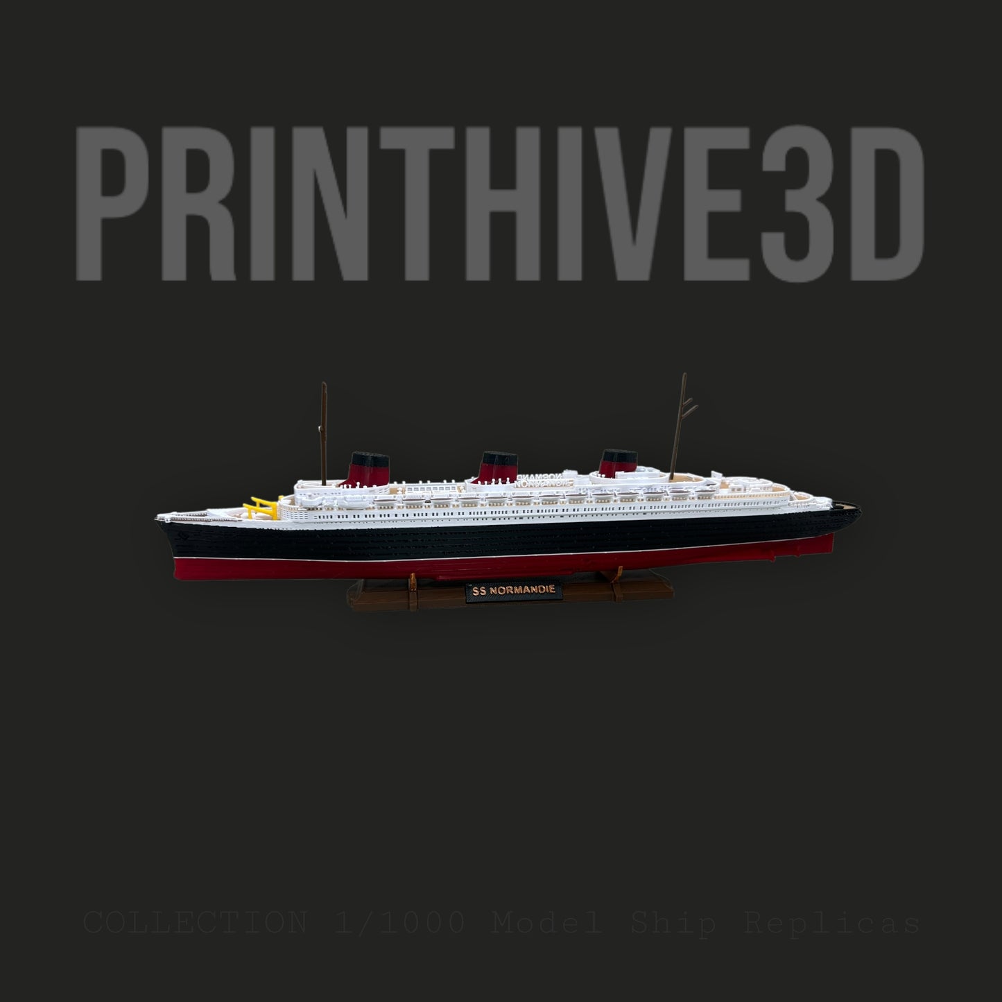 12" SS Normandie Replica