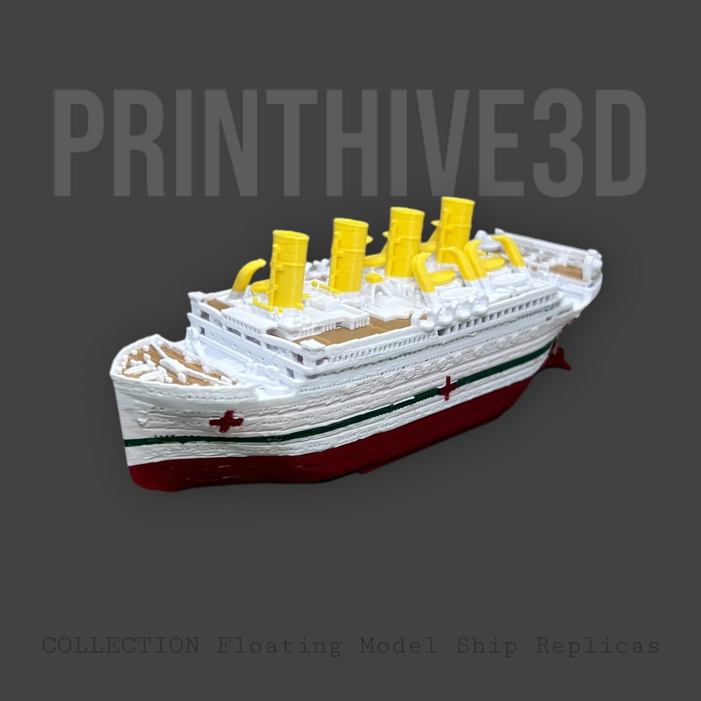 Majestic White Star Line Floating Boat Bundle - Titanic, Britannic, Olympic, Bathtub Toys