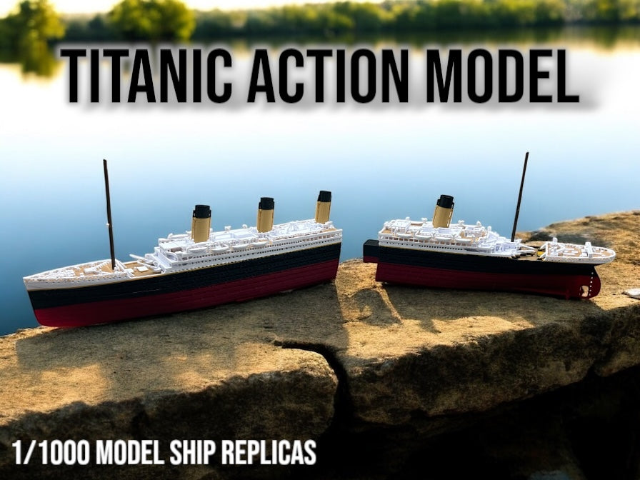 RMS Titanic Replica Action Model toy