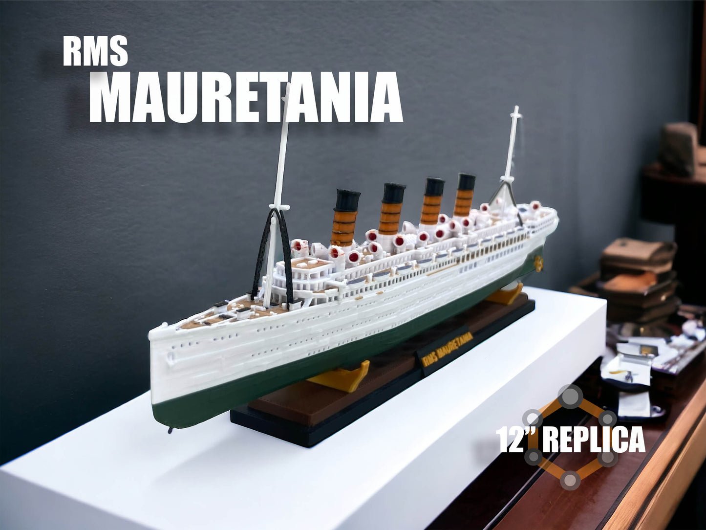 12" RMS Mauretania Replica 1933 Edition