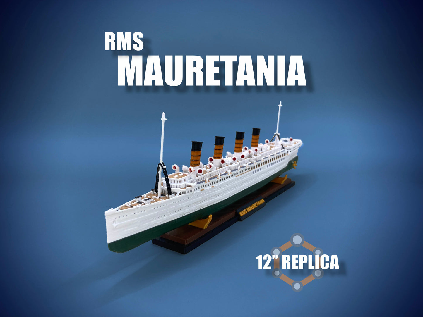 12" RMS Mauretania Replica 1933 Edition