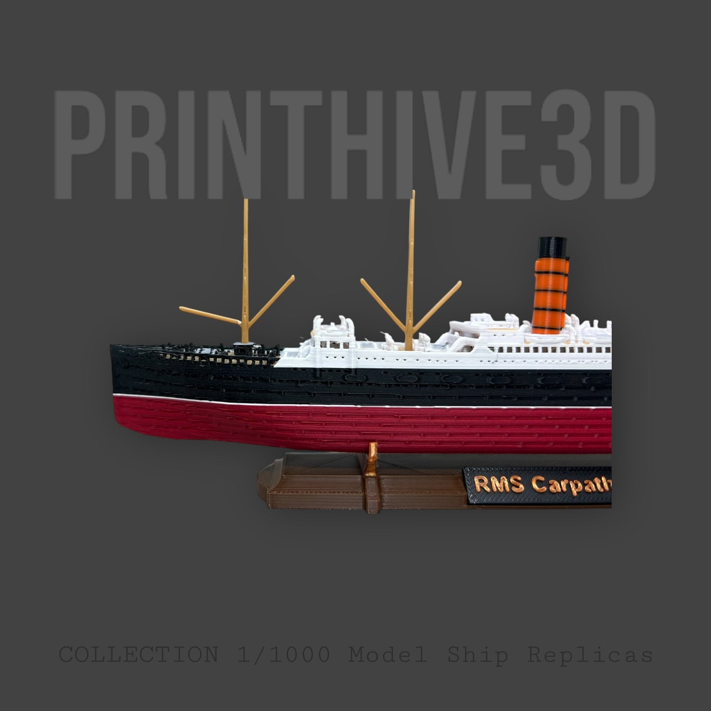 12" RMS Titanic and Carpathia Replica Bundle