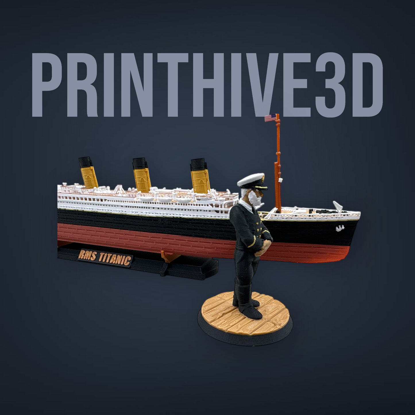 Titanic Captain Figure Replica