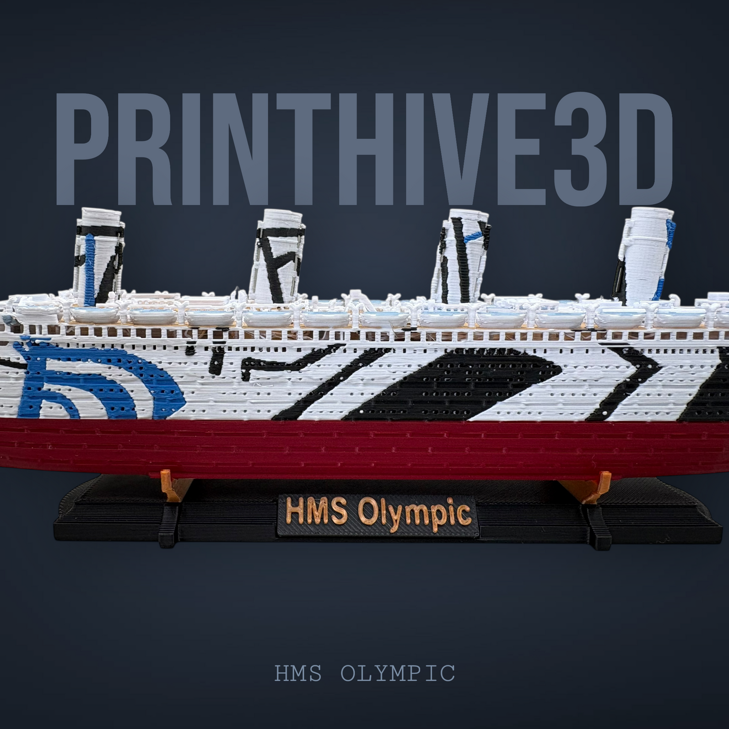 12" HMS Olympic Replica (Dazzle Olympic)