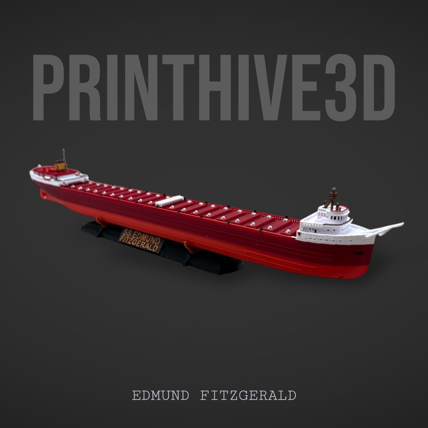 12" SS Edmund Fitzgerald Replica