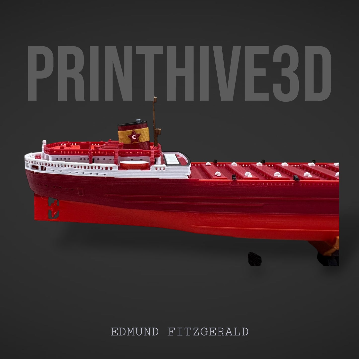 12" SS Edmund Fitzgerald Replica