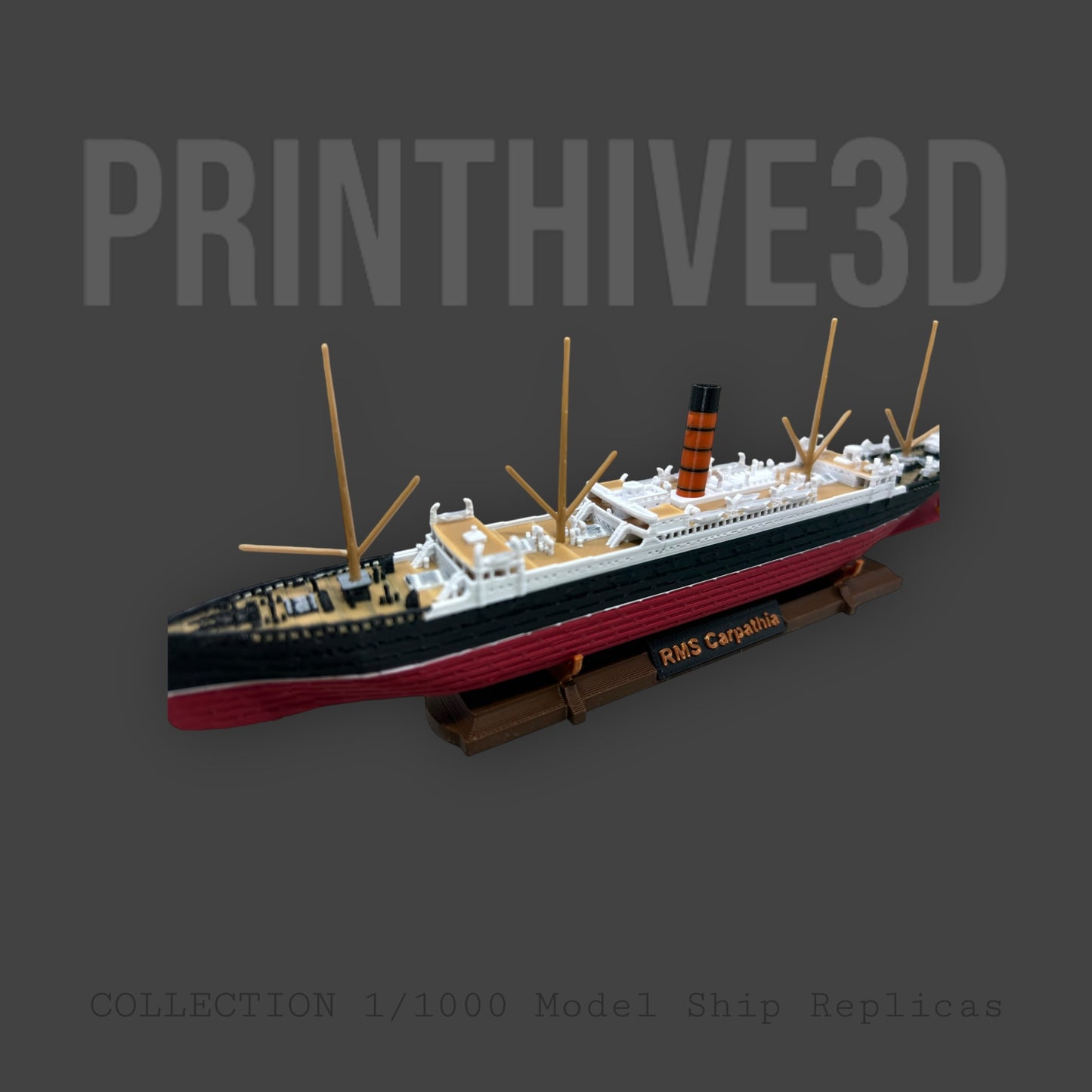 12" RMS Titanic and Carpathia Replica Bundle